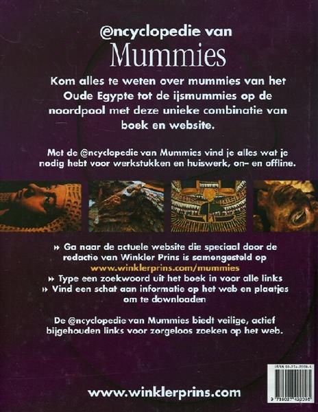 Grote foto winkler prins e encyclopedie van mummies winkler prins boeken jeugd 13 jaar en ouder