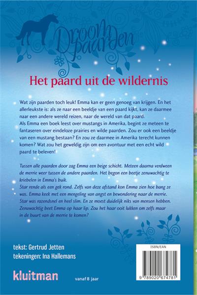 Grote foto het paard uit de wildernis droompaarden boeken jeugd 13 jaar en ouder