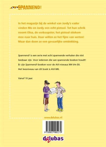Grote foto een gevaarlijke ontdekking spannend boeken jeugd 13 jaar en ouder