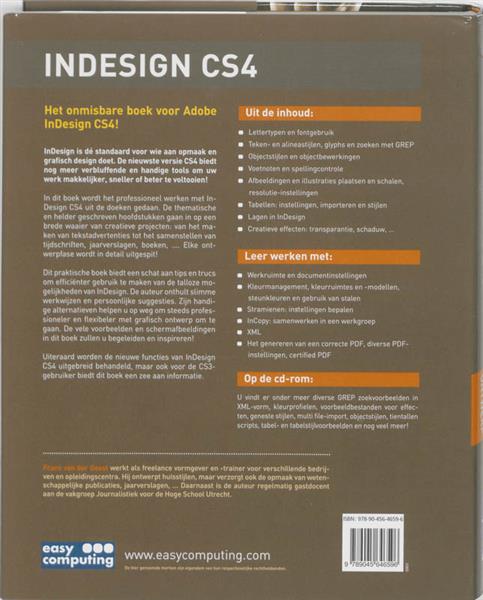Grote foto indesign cs4 boeken informatica computer