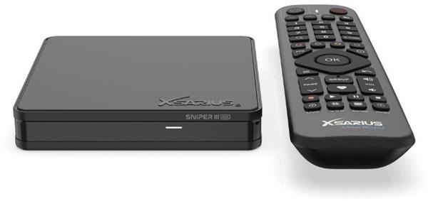 Grote foto xsarius sniper 3 uhd linux ott 4k mediastreamer telecommunicatie zenders en ontvangers