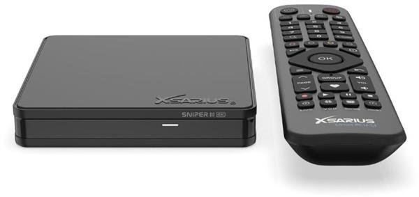 Grote foto xsarius sniper 3 uhd linux ott 4k mediastreamer telecommunicatie zenders en ontvangers