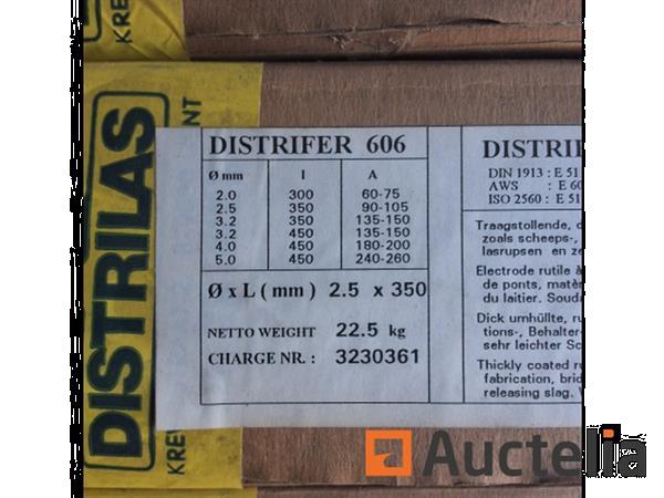 Grote foto distrifer 606 elektrode 2 5 mm nummer 03 012 doe het zelf en verbouw ijzerwaren en bevestigingsmiddelen