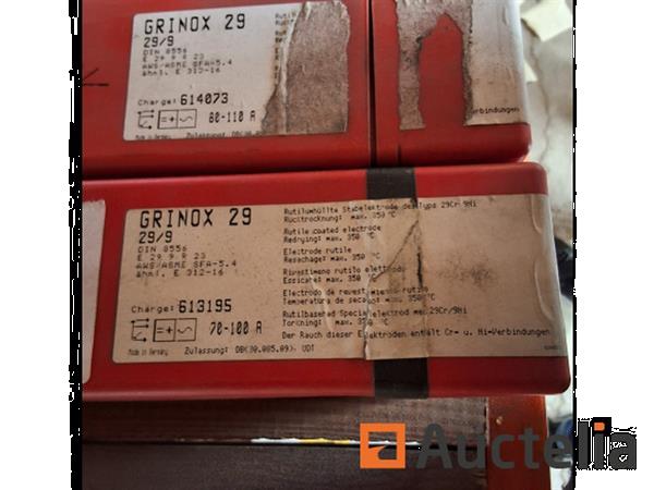 Grote foto grinox 29 electrode voor roestvrijstaal of inox nummer 03 107 doe het zelf en verbouw ijzerwaren en bevestigingsmiddelen