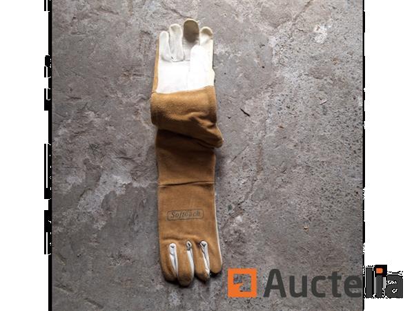 Grote foto werkhandschoenen lederen weldas softouch 03 092 doe het zelf en verbouw ijzerwaren en bevestigingsmiddelen