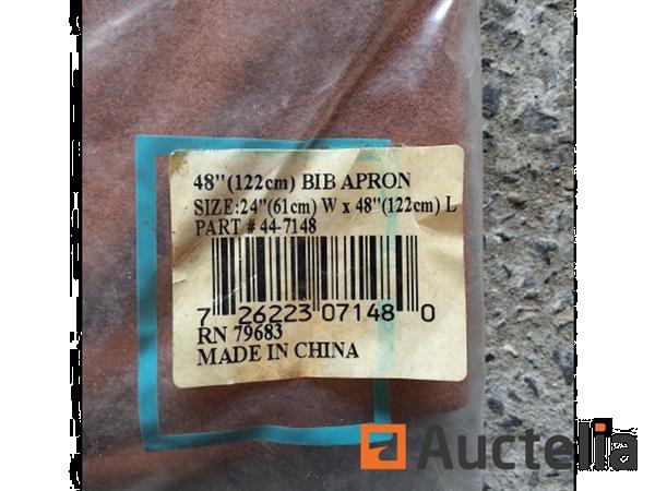 Grote foto lava brown weldas bib apron lasshort 03 093 doe het zelf en verbouw ijzerwaren en bevestigingsmiddelen