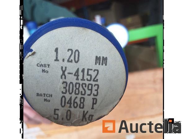 Grote foto stainless steel welding wire rima 1 2mm nummer 03 054 doe het zelf en verbouw ijzerwaren en bevestigingsmiddelen
