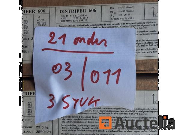 Grote foto distrifer 606 elektrode 3 2 mm nummer 03 011 doe het zelf en verbouw ijzerwaren en bevestigingsmiddelen