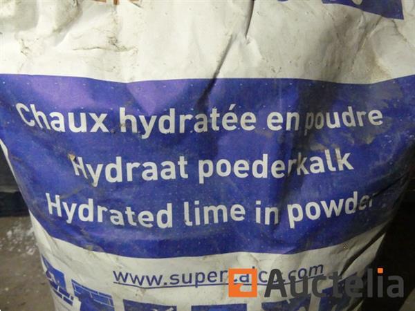 Grote foto 50 zakken van 25 kg supercalco 90 gehydrateerde kalkpoeder doe het zelf en verbouw onderdelen en accessoires