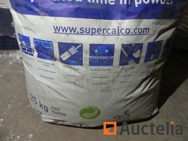 Grote foto 50 zakken van 25 kg supercalco 90 gehydrateerde kalkpoeder doe het zelf en verbouw onderdelen en accessoires