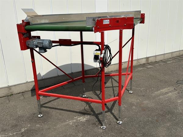 Grote foto van den berg cur 100 bochtband 100cm agrarisch transportbanden
