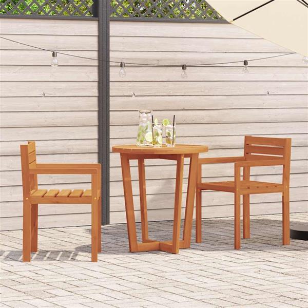 Grote foto vidaxl tuinstoelen 2 st 50x53x80 cm massief acaciahout tuin en terras tuinmeubelen