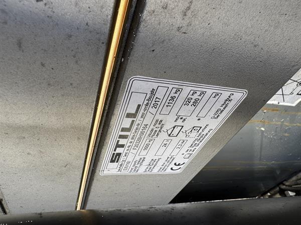 Grote foto vs 22218 elektrische triplex stapelaar still exv 1600kg initiele lift doe het zelf en verbouw hefwerktuigen