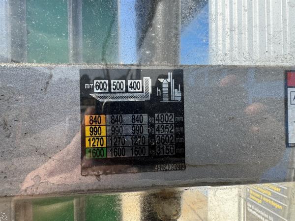 Grote foto vs 22220 elektrische triplex stapelaar still exv 1600kg initiele lift doe het zelf en verbouw hefwerktuigen