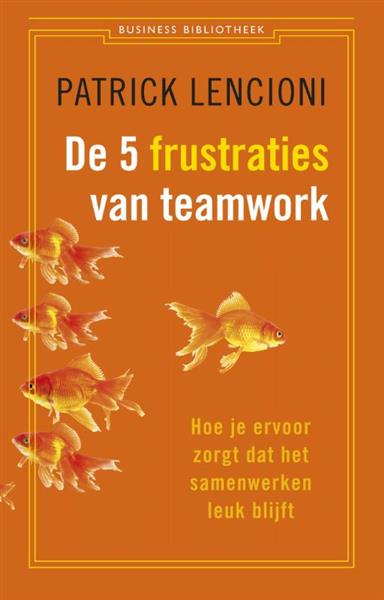 Grote foto de vijf frustraties van teamwork business bibliotheek boeken overige boeken