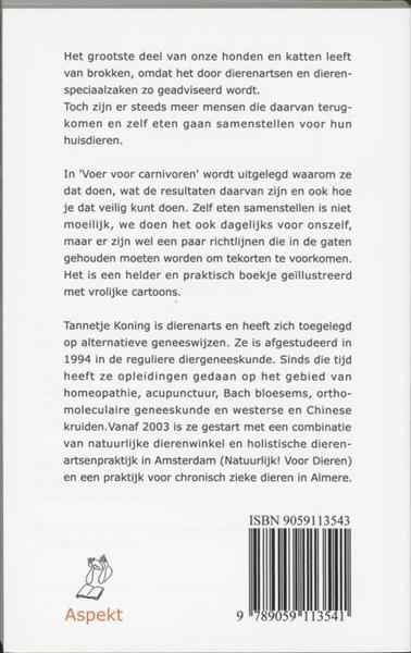 Grote foto voer voor carnivoren boeken hobby en vrije tijd