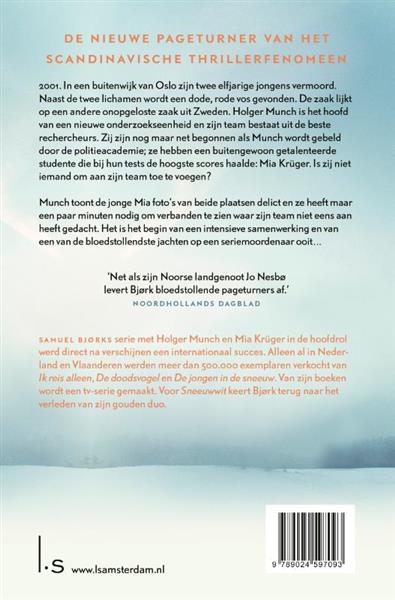 Grote foto sneeuwwit munch kr ger 4 boeken thrillers