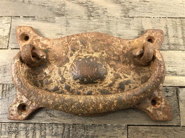 Grote foto deur kast meubel greep met ring ovaal destaki rust look. doe het zelf en verbouw materialen en producten