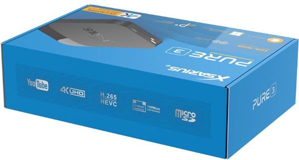 Grote foto xsarius pure 3 uhd 4k android 11 media player telecommunicatie zenders en ontvangers