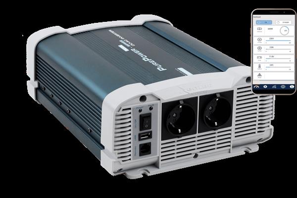 Grote foto xenteq ppi 1500 212cp sinus omvormer 1500w app audio tv en foto algemeen