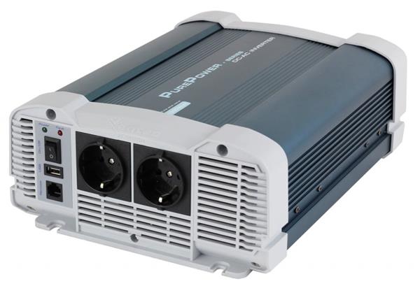 Grote foto xenteq ppi 1500 212cp sinus omvormer 1500w app audio tv en foto algemeen