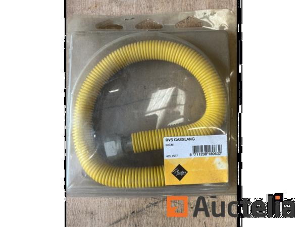 Grote foto gasslang rvs 60 cm doe het zelf en verbouw ijzerwaren en bevestigingsmiddelen
