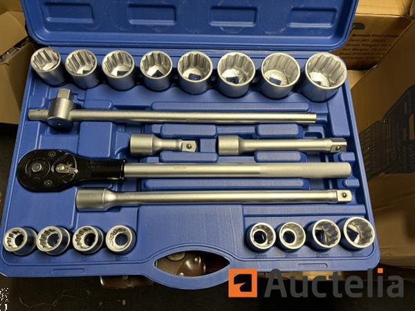 Grote foto 21 delige multi doppen set 3 4 19 50mm doe het zelf en verbouw ijzerwaren en bevestigingsmiddelen