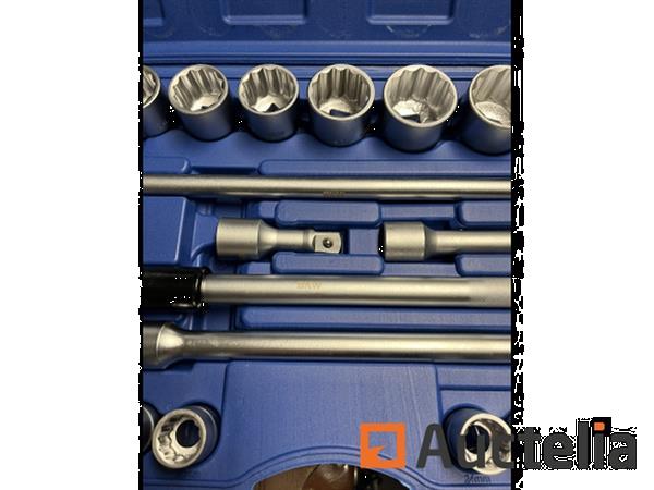 Grote foto 21 delige multi doppen set 3 4 19 50mm doe het zelf en verbouw ijzerwaren en bevestigingsmiddelen
