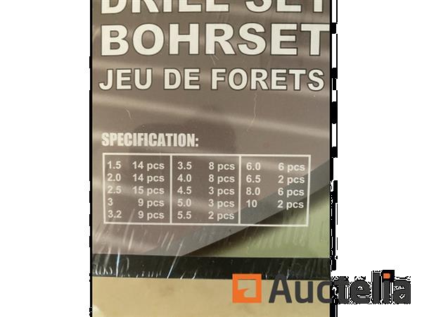 Grote foto 101 delige hss boren set met cobalt coating doe het zelf en verbouw ijzerwaren en bevestigingsmiddelen