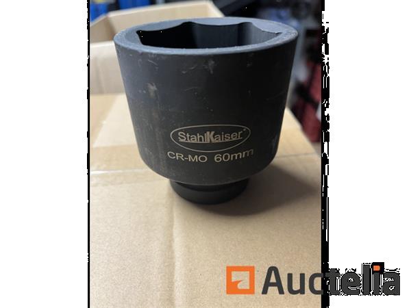 Grote foto dopsleutel 60 mm 1 duims doe het zelf en verbouw ijzerwaren en bevestigingsmiddelen