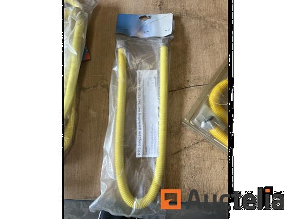Grote foto gasslang rvs 80 cm doe het zelf en verbouw ijzerwaren en bevestigingsmiddelen
