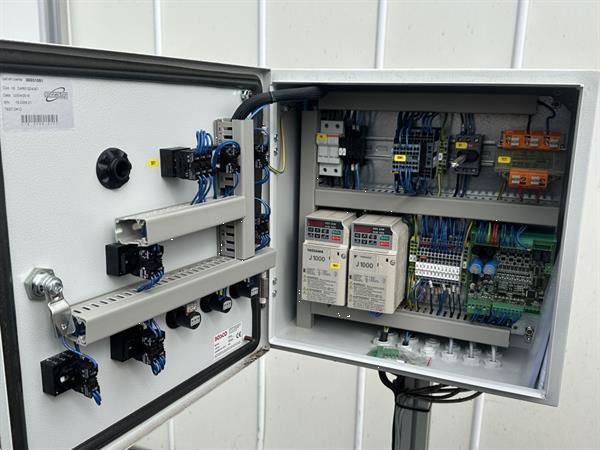 Grote foto da ros nr4fr 2 boormachine voor pot in trays agrarisch tuinbouw