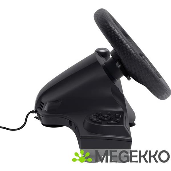 Grote foto trust gxt 289 movi zwart usb stuurwiel pedalen computers en software overige computers en software