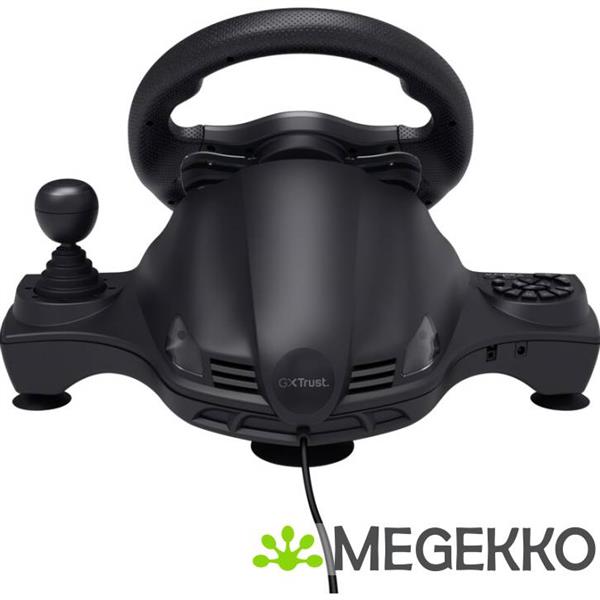 Grote foto trust gxt 289 movi zwart usb stuurwiel pedalen computers en software overige computers en software