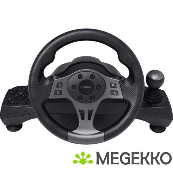 Grote foto trust gxt 289 movi zwart usb stuurwiel pedalen computers en software overige computers en software