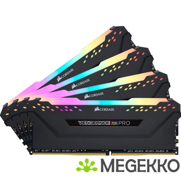 Grote foto corsair vengeance cmw64gx4m4e3200c16 geheugenmodule 64 gb ddr4 3200 mhz computers en software overige computers en software