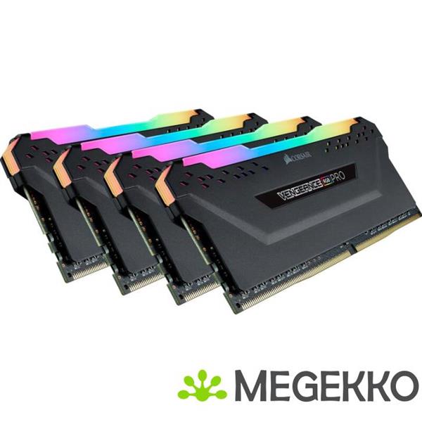 Grote foto corsair vengeance cmw64gx4m4e3200c16 geheugenmodule 64 gb ddr4 3200 mhz computers en software overige computers en software