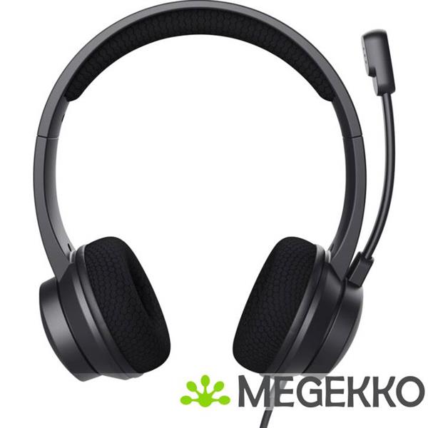 Grote foto trust ayda enc headset zwart audio tv en foto koptelefoons