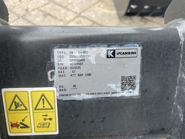 Grote foto cangini puinbak cw05 minigraver nieuw doe het zelf en verbouw kranen en graafmachines