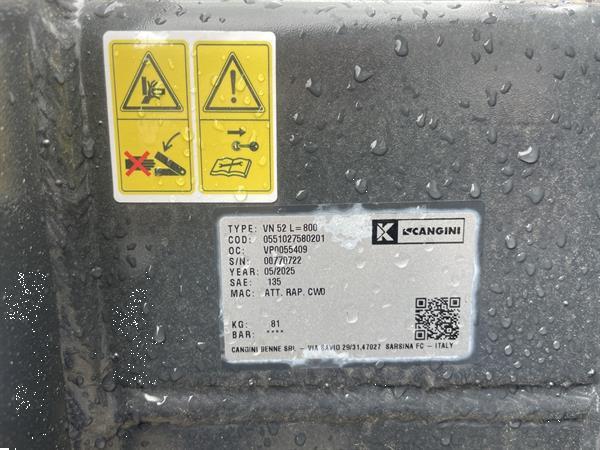 Grote foto cangini puinbak cw05 minigraver nieuw doe het zelf en verbouw kranen en graafmachines