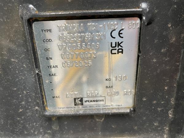 Grote foto cangini benne tc1 80 klepelmaaier nieuw doe het zelf en verbouw kranen en graafmachines