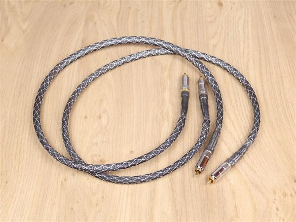 Grote foto acoustic zen absolute silver highend audio interconnects rca 1 0 metre audio tv en foto onderdelen en accessoires