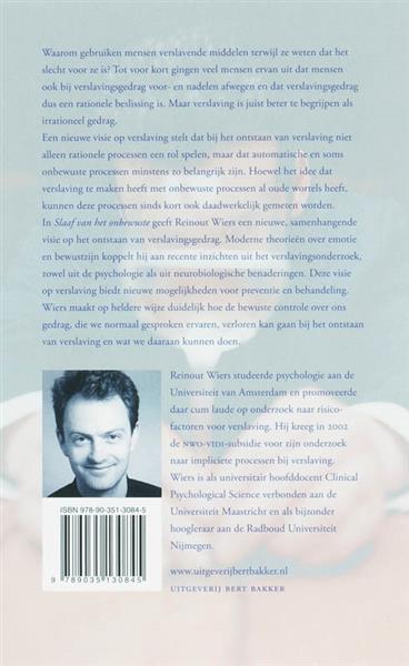 Grote foto slaaf van het onbewuste boeken psychologie
