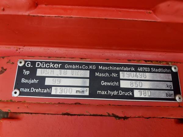 Grote foto ducker usm 18 vr2 klepelmaaier agrarisch maaiers