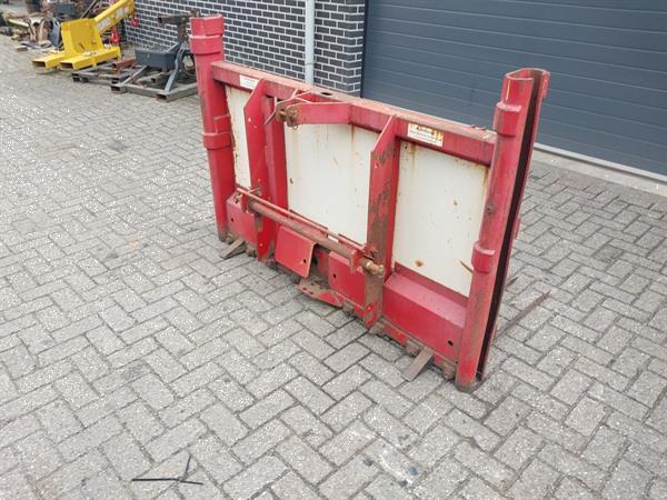 Grote foto silagevork 3 punt agrarisch hooibouw