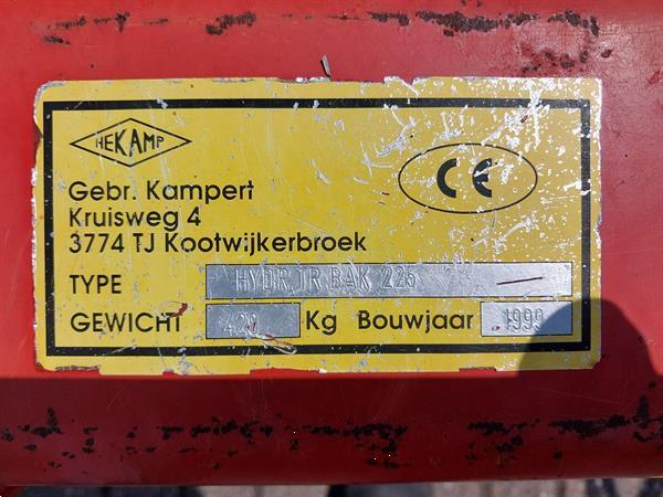 Grote foto hekamp hydraulische grondbak 2.25 meter breed agrarisch akkerbouw