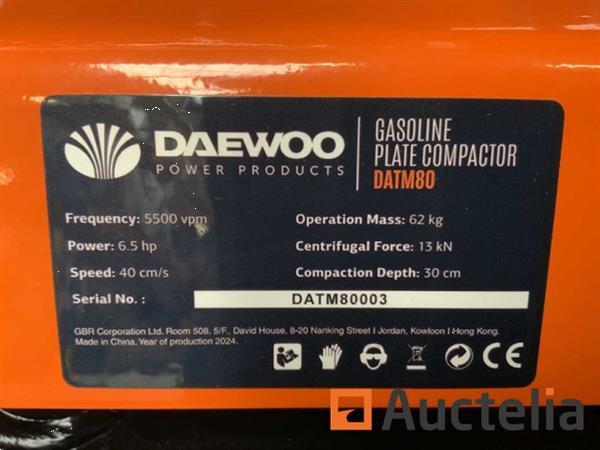Grote foto daewoo datm80 trilplaat compact doe het zelf en verbouw overige doe het zelf en verbouw