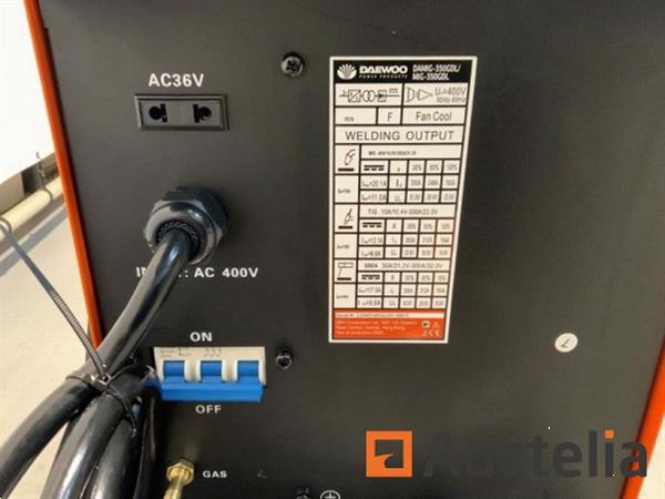 Grote foto daewoo damig 350gdl las apparaat doe het zelf en verbouw overige doe het zelf en verbouw