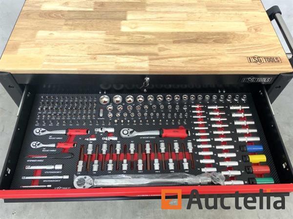 Grote foto gereedschapswagen sg tools 311 delig doe het zelf en verbouw overige doe het zelf en verbouw