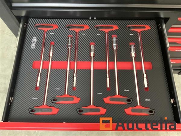 Grote foto gereedschapswagen sg tools 311 delig doe het zelf en verbouw overige doe het zelf en verbouw